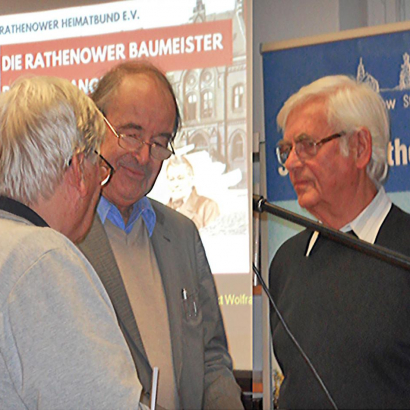 Buchlesung Baumeister aus Rathenow