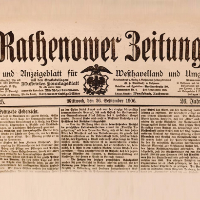 Anno 1913 - Heimatbund im Rückblick