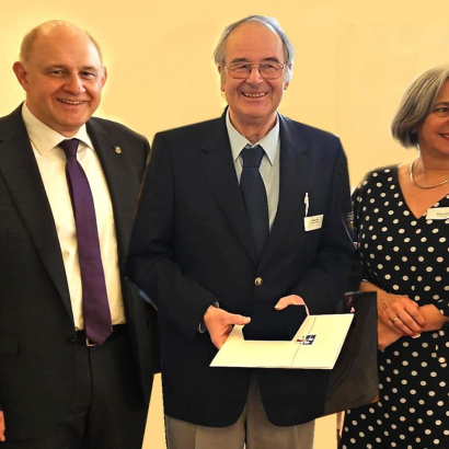 Wolfram Bleis geehrt