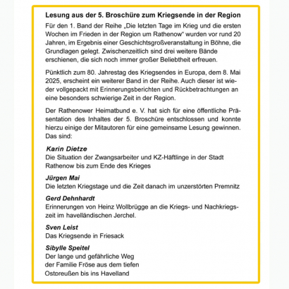 Veranstaltungsflyer Seite 2